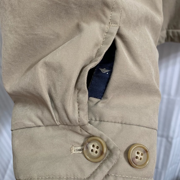 Men's Dockers Jacket With Leather Collar XXL - Picture 6 of 8